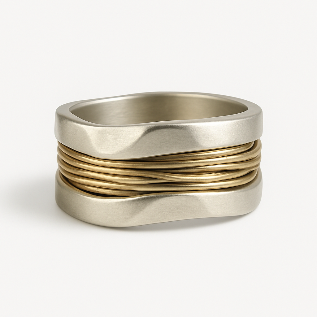 Aurora™ | Women’s Silver and Gold Ring