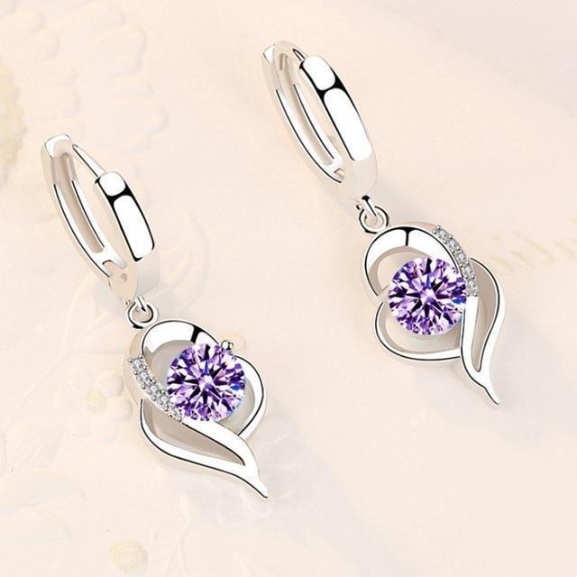 Auriel™ | Silver Earrings with Zirconia