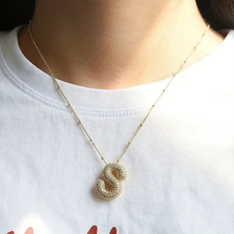 Brielle™ | Gold Initial Necklace