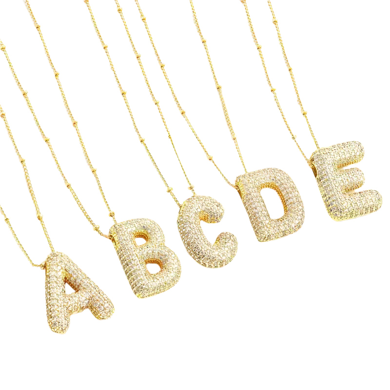 Brielle™ | Gold Initial Necklace