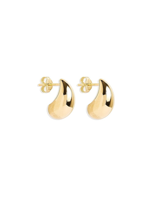Solvéra™ | Golden Flow Earrings