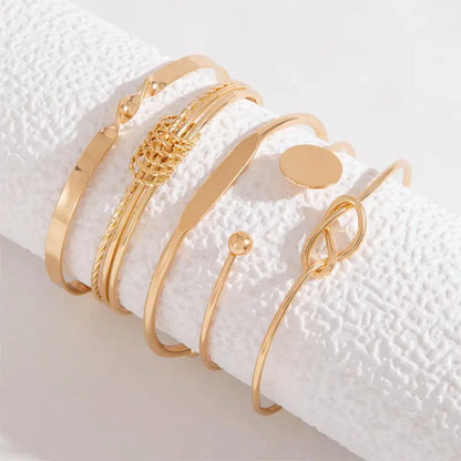 Cadenza™ | Gold Modern Bracelet Set