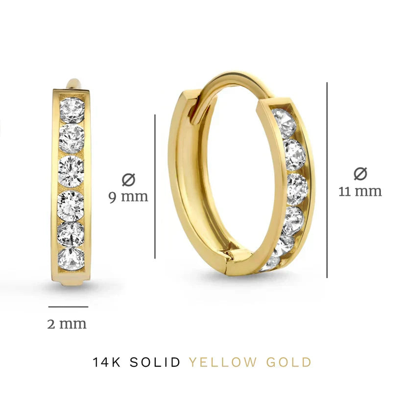 Clarion™ | Gold Shine Earrings Set