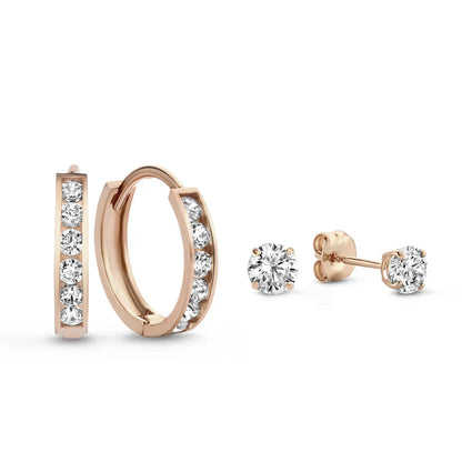 Clarion™ | Gold Shine Earrings Set