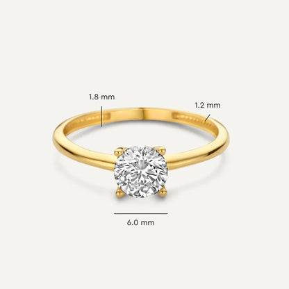 Celestra™ | Gold Brilliance Ring