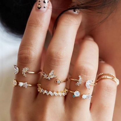 Evelisse™ | Unique Vintage Ring Set