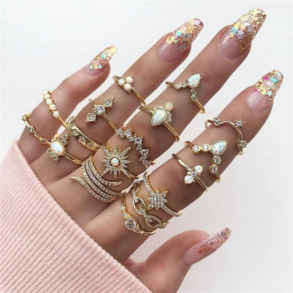 Evelisse™ | Unique Vintage Ring Set