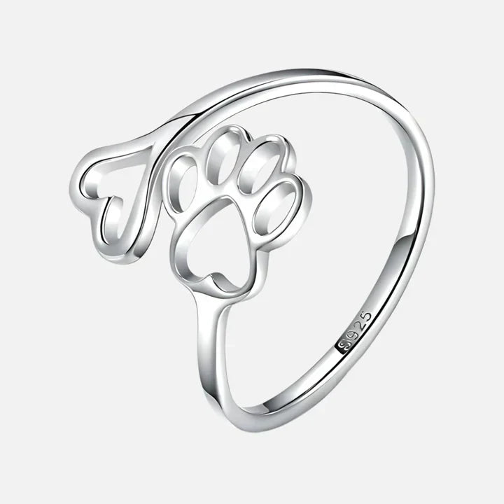 Furris™ | Open Paw Heart Ring